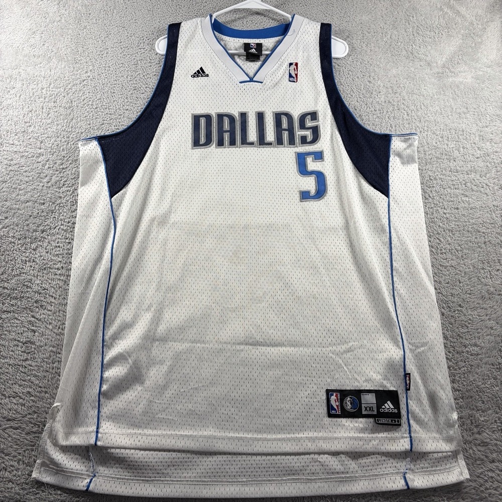 Josh Howard #5 Dallas Mavericks Adidas Swingman Jersey‎ Mens XXL Adidas White